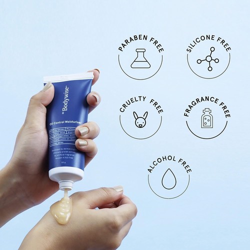 Be Bodywise Oil Control Moisturizer For Reduces Inflammation & Soothes Skin-50g - Picture 6 of 7