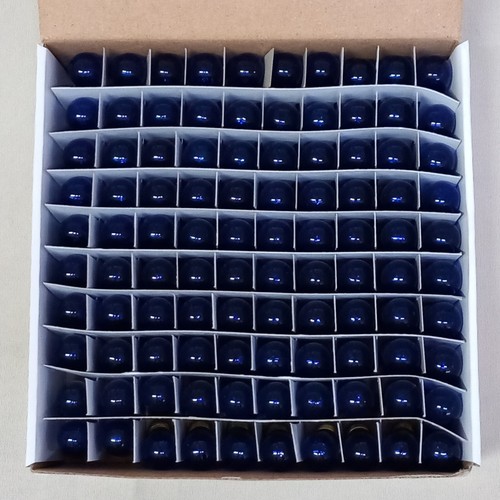 20 lampade di ricambio BLU incandescenza 14V per catenaria natalizia 20 luci - Foto 4 di 7