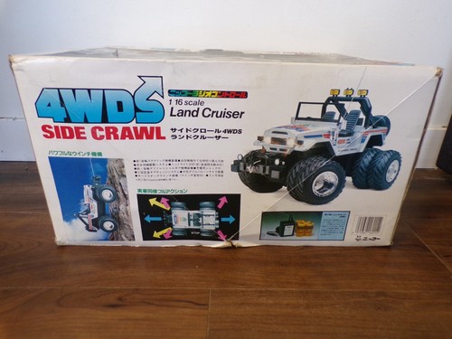 RARE! Vintage 80's Nikko Japan 1/14 Toyota Land Cruiser Side Crawler 4WDS MIB - Picture 3 of 19