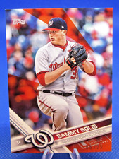2017 TOPPS UPDATE MINI ORANGE PARALLEL #US210 SAMMY SOLIS WASH NATIONALS 05/25