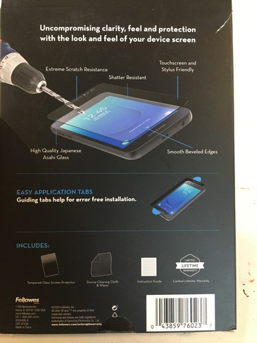 New WriteRight DuraGlass Tempered Glass Screen Protector for Samsung Galaxy J2, - Picture 2 of 2