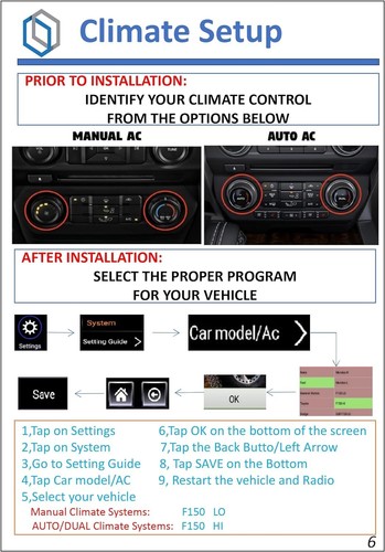 For 2015-2022 Ford F150 Super Duty F250 F350 Linkswell GenV T-Style Radio Stereo - Picture 5 of 14