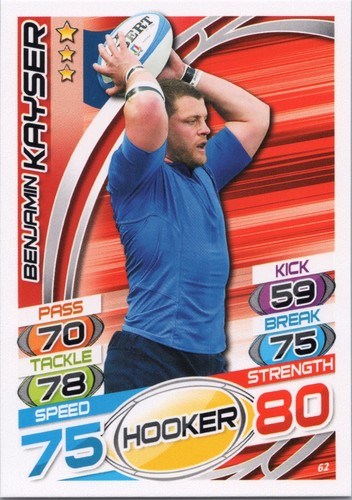 2015 Topps Rugby Attax Base Cards 1-234 **Choose Your Card** Collection Trading - Picture 94 of 315