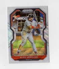 2021 Panini Prizm Baseball Alex Verdugo #11 White Wave Prizm Boston Red Sox