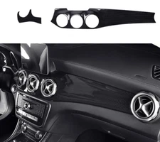 Carbon Fiber Print Dash Console Air Vent Panel Cover ABS Fits 15-20 X156 GLA250