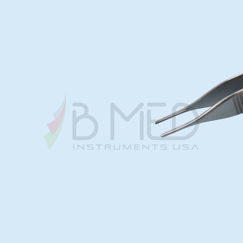 Pinza per tessuti O Grade DeBakey Adson punta 1,5 mm denti atraumatici cardiovascolari - Foto 6 di 6