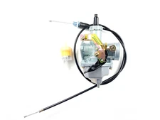 Carburetor & Throttle Cable Assembly for Honda TRX200SX Fourtrax 1986-1988 ATVs