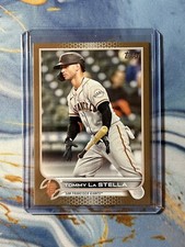 Tommy LaStella 2022 Topps Series 1 SP Gold /2022 #241 San Francisco Giants