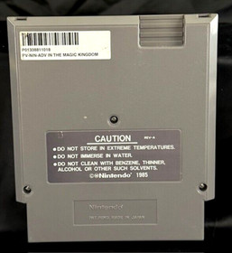 Disney Adventures In the Magic Kingdom  for Nintendo- NES Cartridge Only