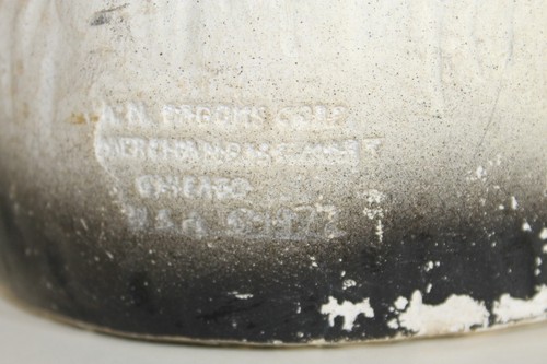 Rara antica banca panda in gesso A. N. Brooks Corp vintage - Foto 4 di 4