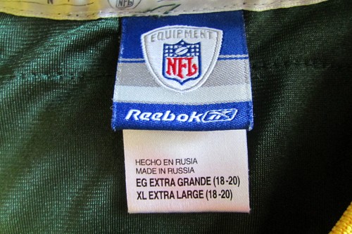 Youth XL (18-20) NFL Green Bay Packers #30 Ahman GREEN Jersey Shirt By Reebok - Picture 5 of 5