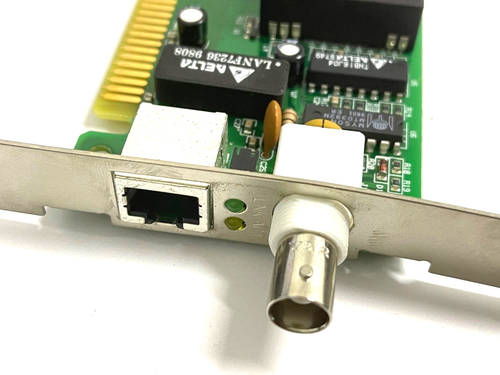 VINTAGE ACER ALN-101AS ALN-101TB 16 BIT ISA ETHERNET ADAPTER RJ45 COAX LAN12 - Picture 3 of 3