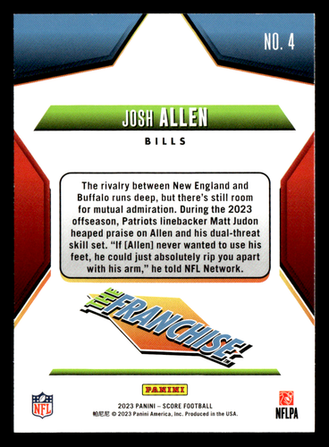 2023 Panini NFL Score Inserts - choose / pick your single base INSERT cards - Picture 44 of 68
