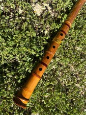 1.8 Gold Shakuhachi Japanese Instrument Bamboo Flute Kinko-ryu from Japan