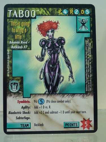 1995 Wildstorms CCG Limited Edition Cards - Picture 68 of 170
