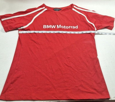 BMW T-Shirt 2XL NWT Red Womens Motorrad Motorsport High Performance Oil