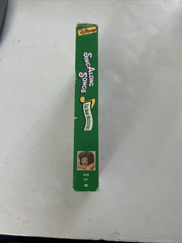 Disney’s Sing Along Songs The Jungle Book The Bare Necessities (VHS, 1994) Used - Picture 4 of 6
