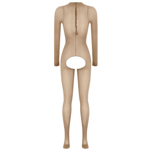 Body de mujer regular/sin entrepierna bodystocking brillante mono entrepierna abierta - Imagen 97 de 122