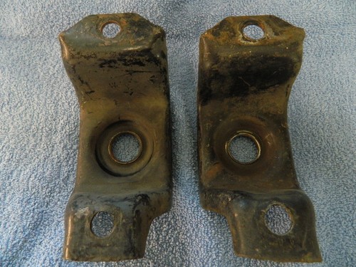 1962-63-64 FORD FAIRLANE MERCURY METEOR SHOCK BRACKETS/TOPS *NICE SURVIVORS* 65? - Picture 14 of 17