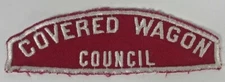 Boy Scouts Council Shoulder Patch Covered Wagon CSP BSA Nebraska NE