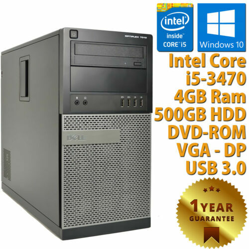 PC DELL OPTIPLEX 3020 MINI INTEL I5 + 4 GB RAM + 240 GB SSD +