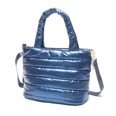 ★EMS★ PUFFER STRING TOTE BAGSKY BLUE PUFFER STRING TOTE BAG-SKY BLUE - EMIS
