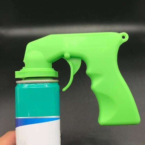 1 pieza Pistola pulverizadora de aerosol portátil Manija de lata con gatillo de agarre completo para pintar - Imagen 21 de 42