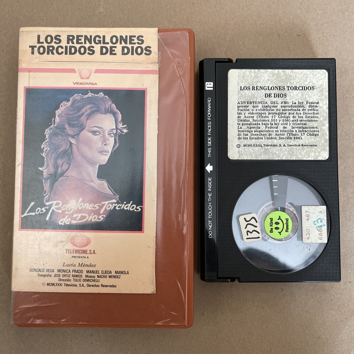 Los Renglones Torcidos de Dios (1983): VideoVisa, Spanish