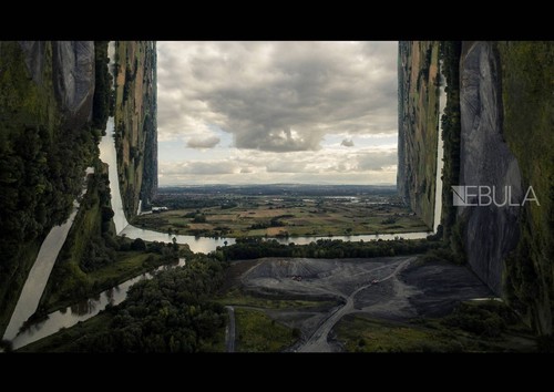 A4 Print high quality photo paper - Smelter View - Drone Photography - Illusion - Picture 3 of 3