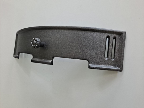 ARCHED ASHPAN COVER FIREPLACE SPARES grate polish finish - Picture 3 of 7