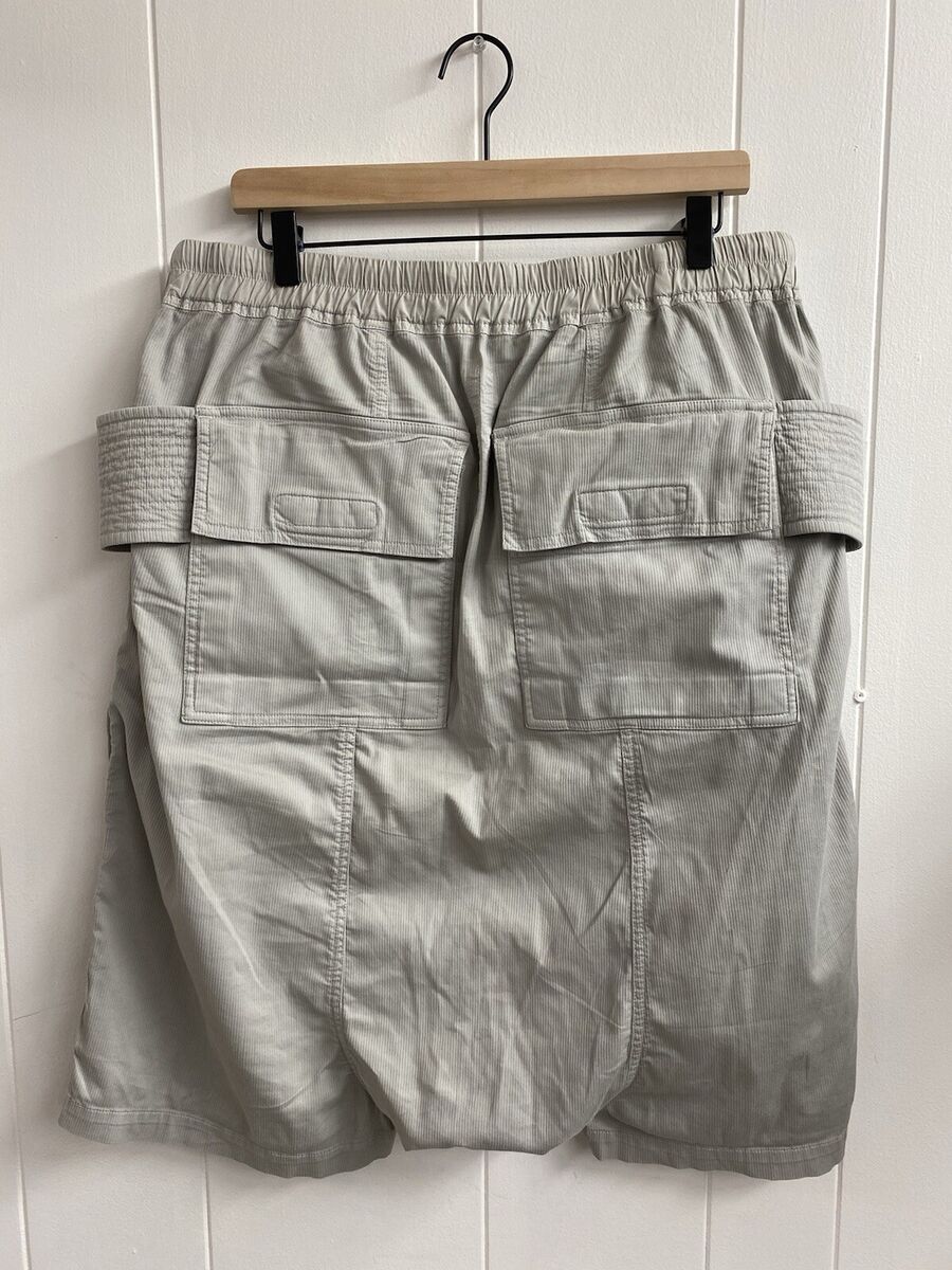 08-09 Rick Owens Drkshdw Creatch Cargo Pods Shorts Gray Size 08-09 Rick Owens Drkshdw Creatch Cargo Pods Shorts Gray Size