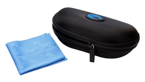 Costa Del Mar Fantail Unisex Sonnenbrille schwarz/polarisiert blau verspiegelt 580G 59mm - Bild 11 von 11