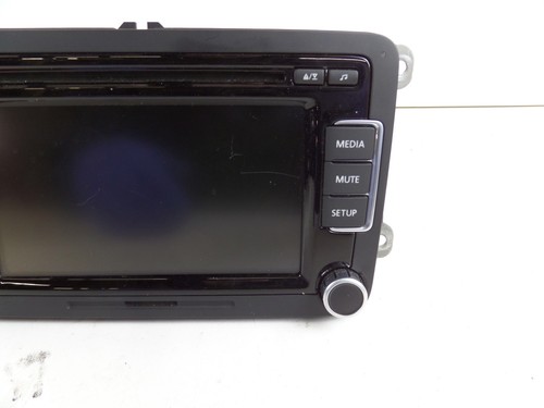 VW Jetta Stereo Radio Deck MK5 06-09 OEM 1K0 035 180 AC - Picture 4 of 11