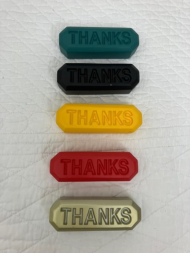 Allan McCollum GRACIAS Marcadores Visibles 2002 Arte Cereal Edición Abierta Set 5 Usado en Excelente Condición - Imagen 7 de 17