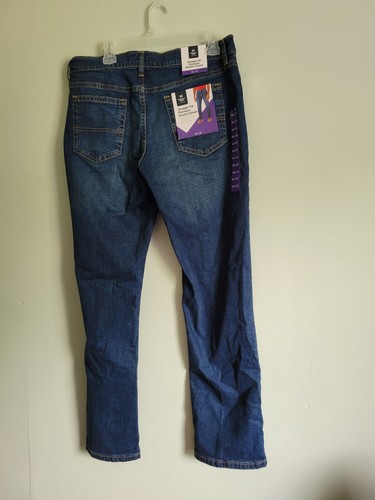 Member's Mark Blue Jeans Herren 36x32 Straight Fit Stretch Denim Neu mit Etikett - Bild 4 von 5