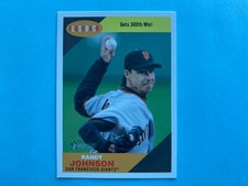 2009 Topps Heritage High Number Baseball Flashback #FB-03 Randy Johnson Giants