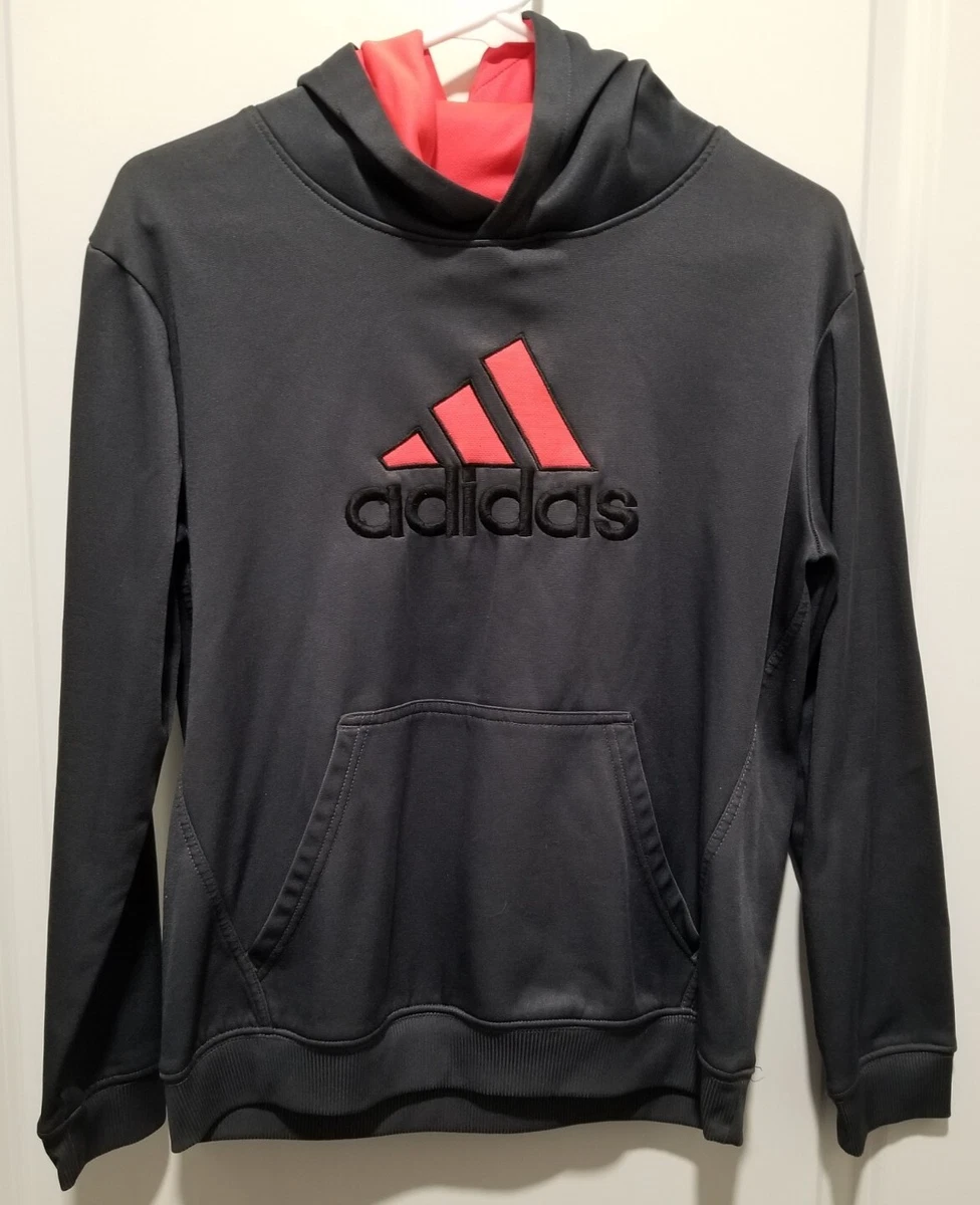 Adidas youth hoodie black cheap