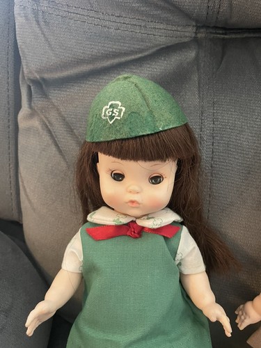 3 Vintage Girl Scout And Brownies Dolls 11” 1966 Effanbee Junior - Picture 3 of 5