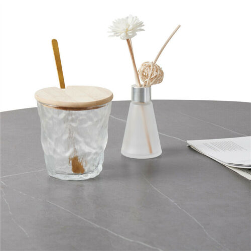 FATIVO Coffee Table Set Marble Desk Top Side End Tables Round Plate Room Office - Picture 10 of 10