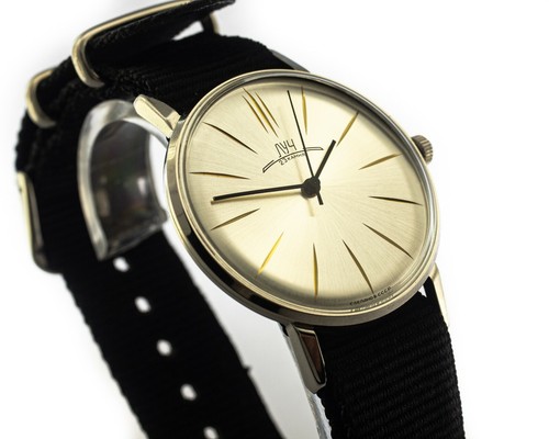 Relojes de pulsera mecánicos Luch Deluxe para hombre clásicos ultra delgados URSS - Imagen 2 de 8
