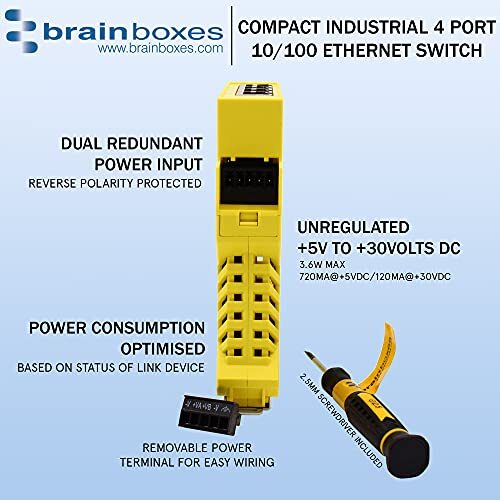 Brainboxes SW-504 EBA Brain | SW-504 R Netzwerk kommerziell - Bild 4 von 9