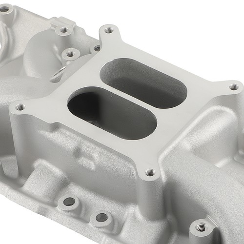Collettore Aspirazione Doppio Piano Lucido Satinato per Ford Small Block 289 302 Alluminio - Foto 9 di 11