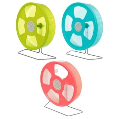 Trixie Large Exercise Hamster Wheel Plastic Rodent Free Standing 20cm 28cm 33cm - Image 1 of 4