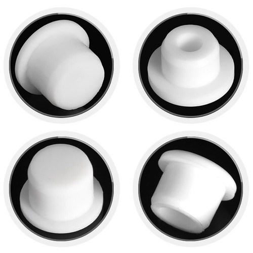 Dia 2,7 ~ 201,5 mm weiß Silikon Gummi Loch Stecker Push In Kompressionsschaft Stoßstange - Bild 7 von 26