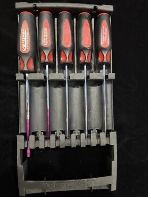 Craftsman Professional 5pc Long Shank Torx Driver Set T10-15-20-25-30 USA  