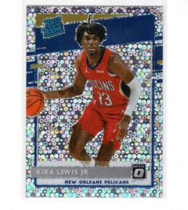 Kira Lewis Jr. 2020-21 Donruss Optic Rated Rookie Fast Break Disco Prizm #163 RC