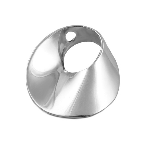Mobius Circle Pendant 925 Sterling Silver Hallmarked Solid Heavy Moebius Strip - Picture 2 of 6