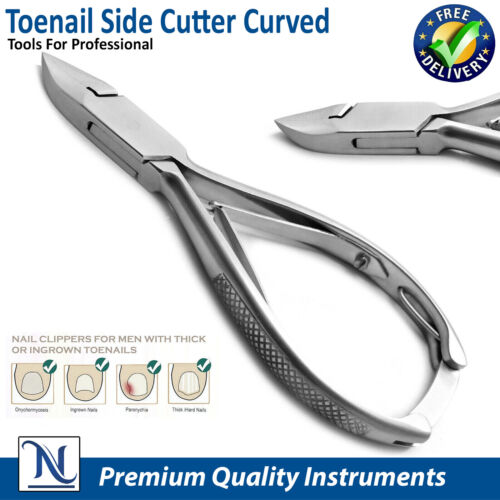 Chiropody Heavy Duty Nail Clippers Ingrown Thick Toenail Cutters Podiatry Tools - Picture 9 of 23