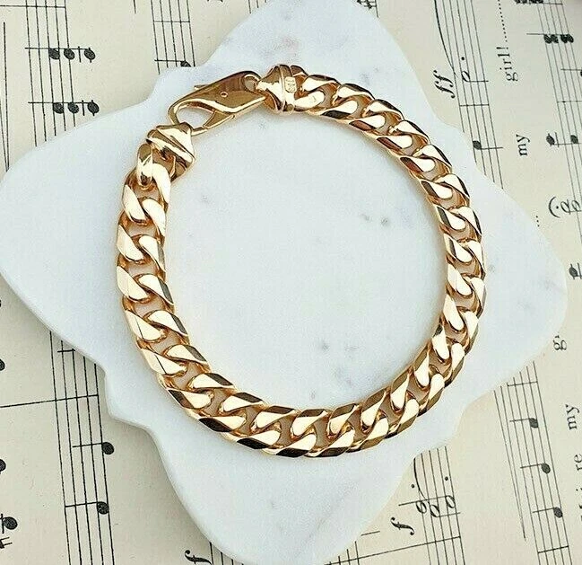 9ct gold curb bracelet for best sale sale