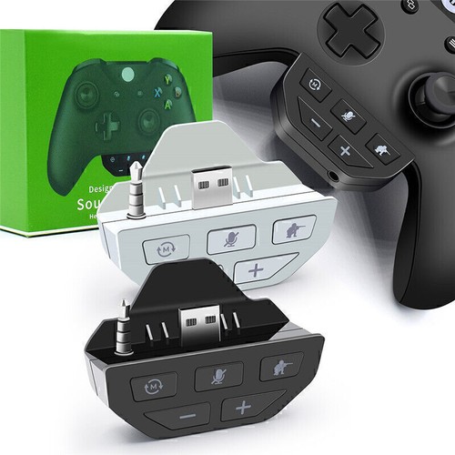 Stereo Headset Adapter Converter with 3.5 mm Audio Jack for Xbox One Controller - Photo 11 sur 14